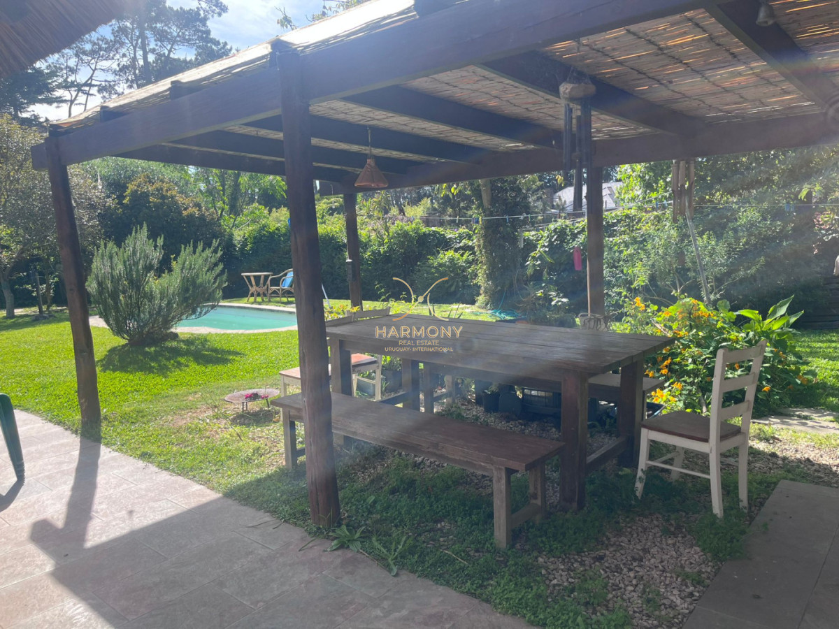Casa ID.23 - Alquiler de verano, 3 dormitorios, piscina climatizada, Punta del Este
