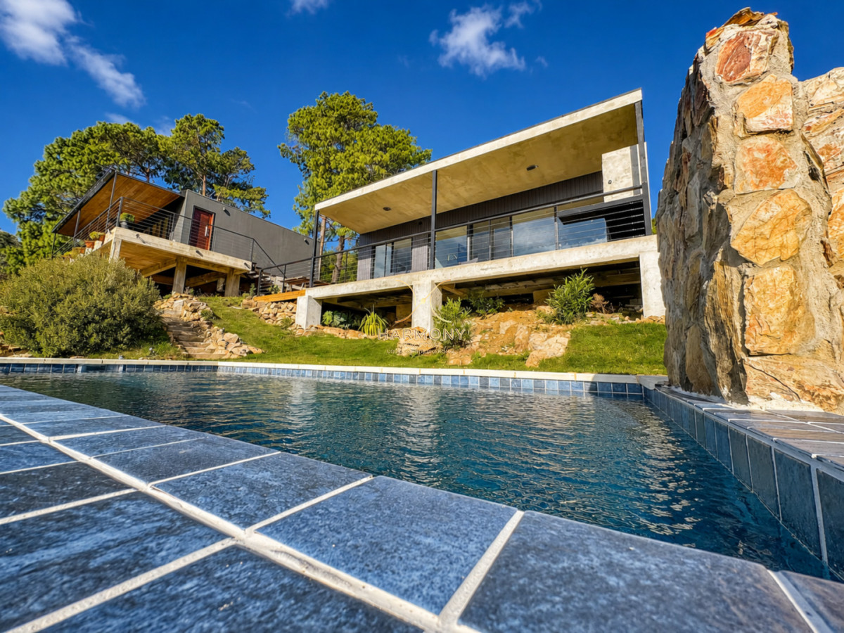 Casa ID.18 - Alquiler de Verano, 5 dormitorios, piscina climatizada, Las Cumbres, Punta Ballena