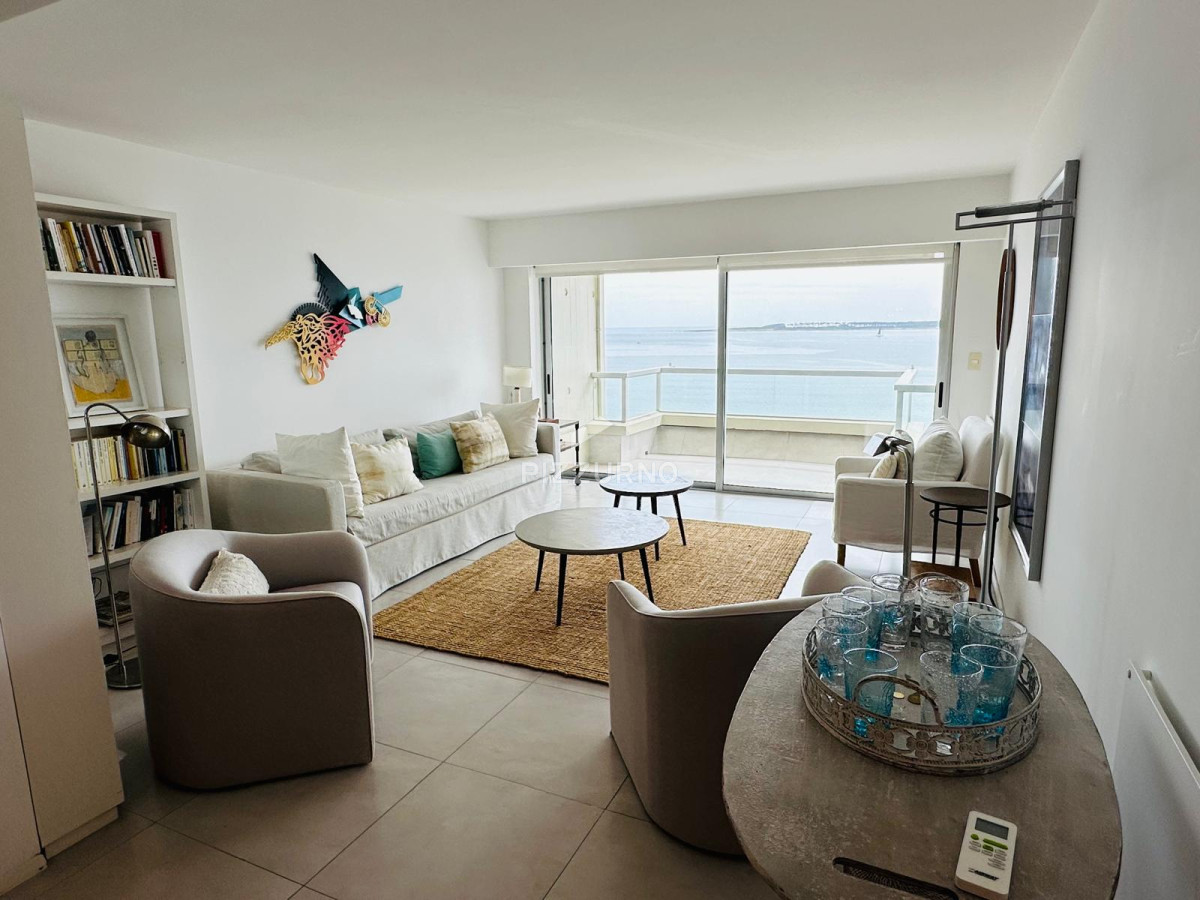 Apartamento Ref.1015 - Apartamento de tres dormitorios en alquiler, primera linea de la Mansa