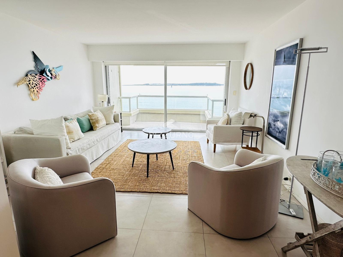 Apartamento Ref.1015 - Apartamento de tres dormitorios en alquiler, primera linea de la Mansa