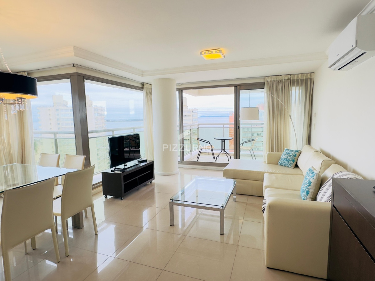 Apartamento Ref.187 - Departamento en alquiler de 2 dormitorios, Punta del Este