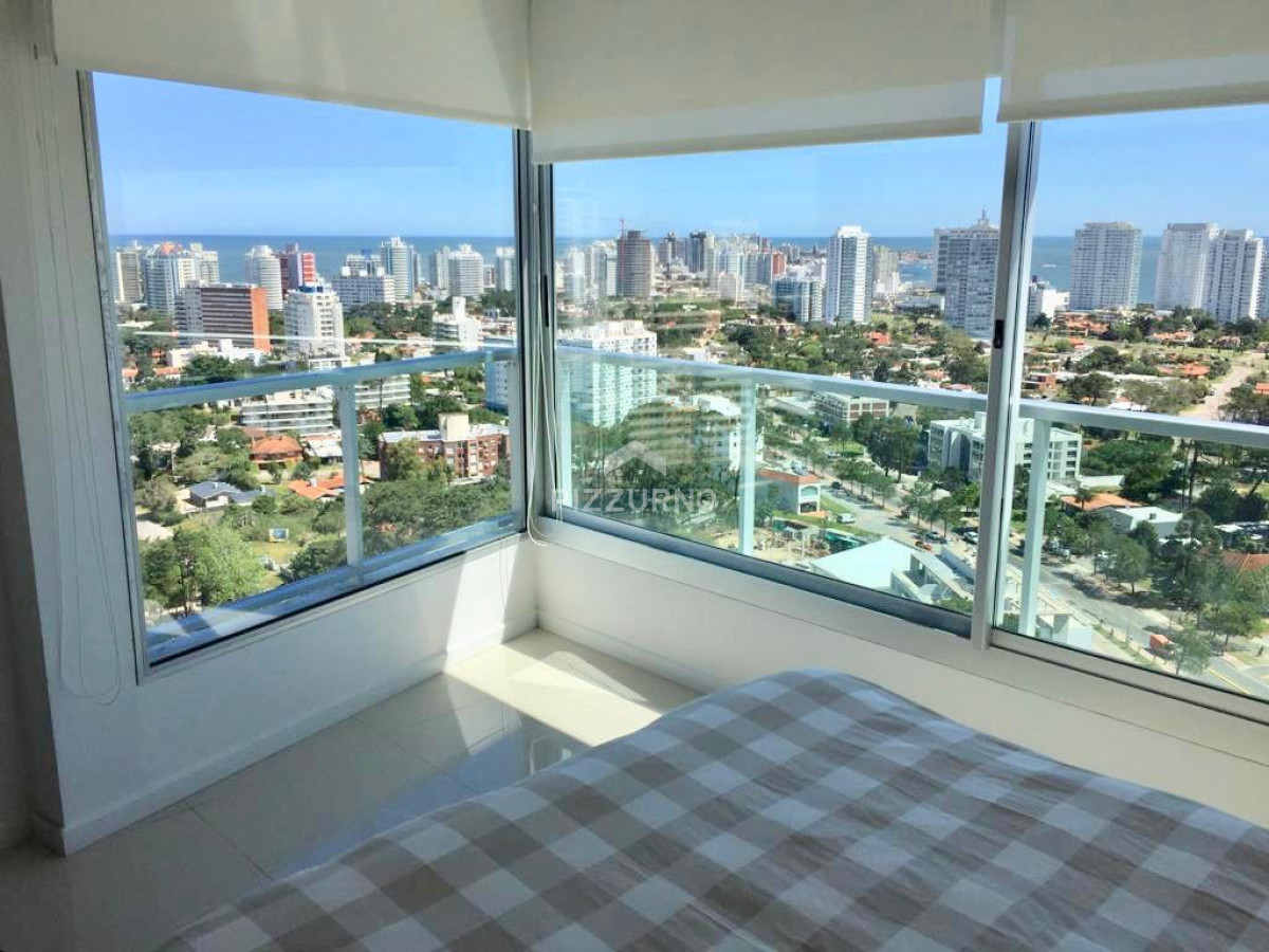 Apartamento Ref.194 - Departamento de 2 dormitorios en alquiler punta del este