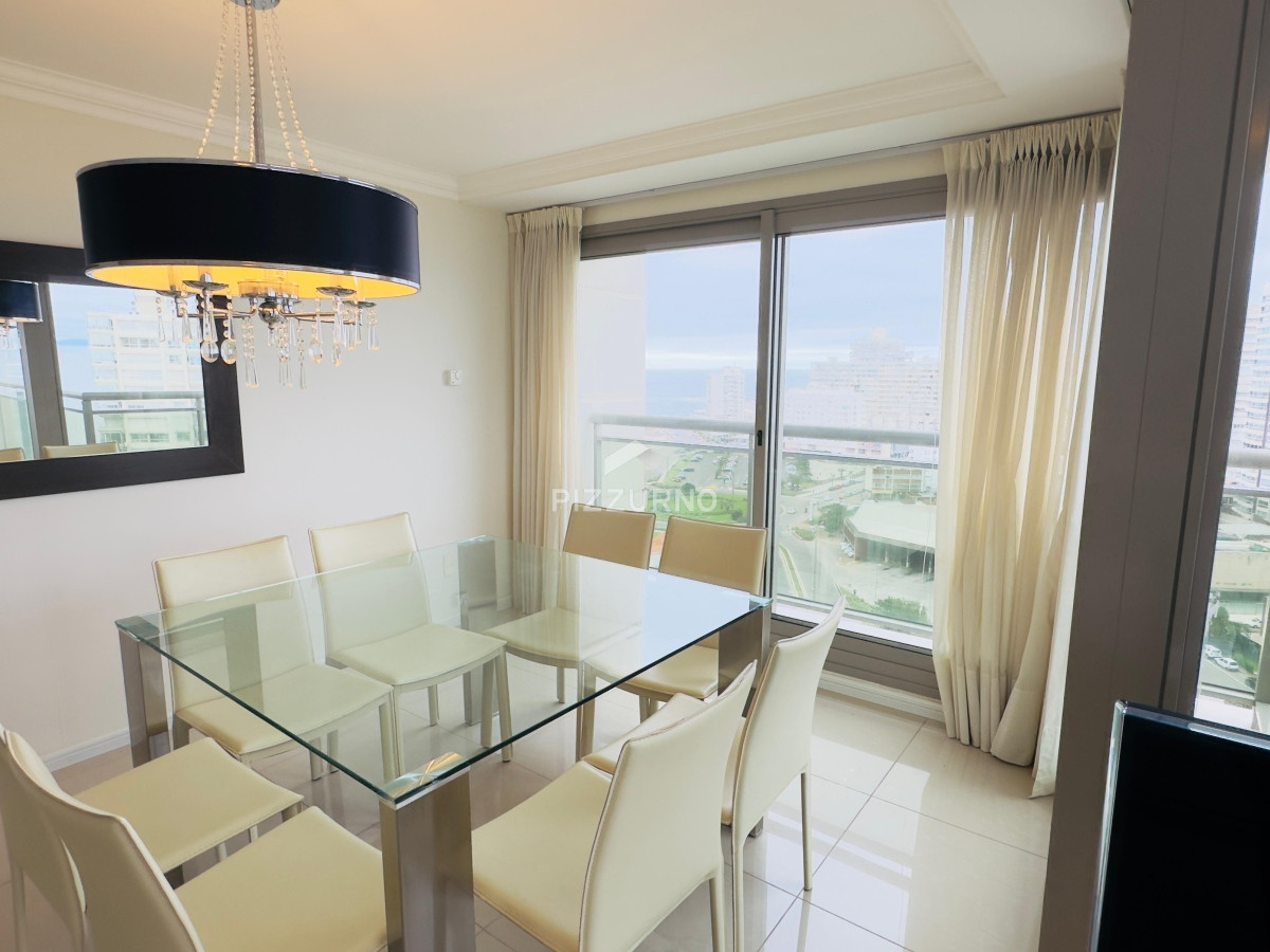 Apartamento Ref.187 - Departamento en alquiler de 2 dormitorios, Punta del Este
