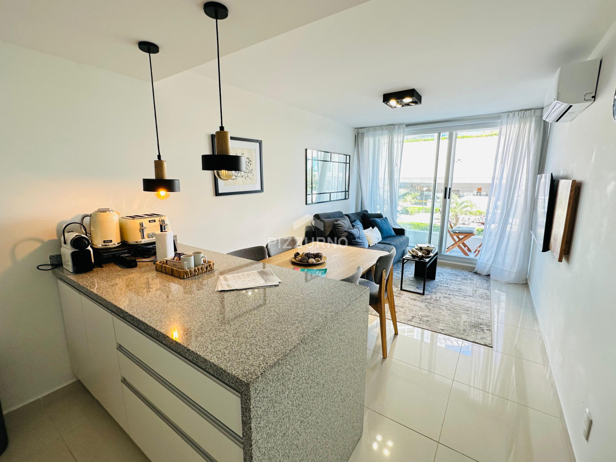 Apartamento Ref.1025 - Apartamento de 1 dormitorio en alquiler, Mansa 