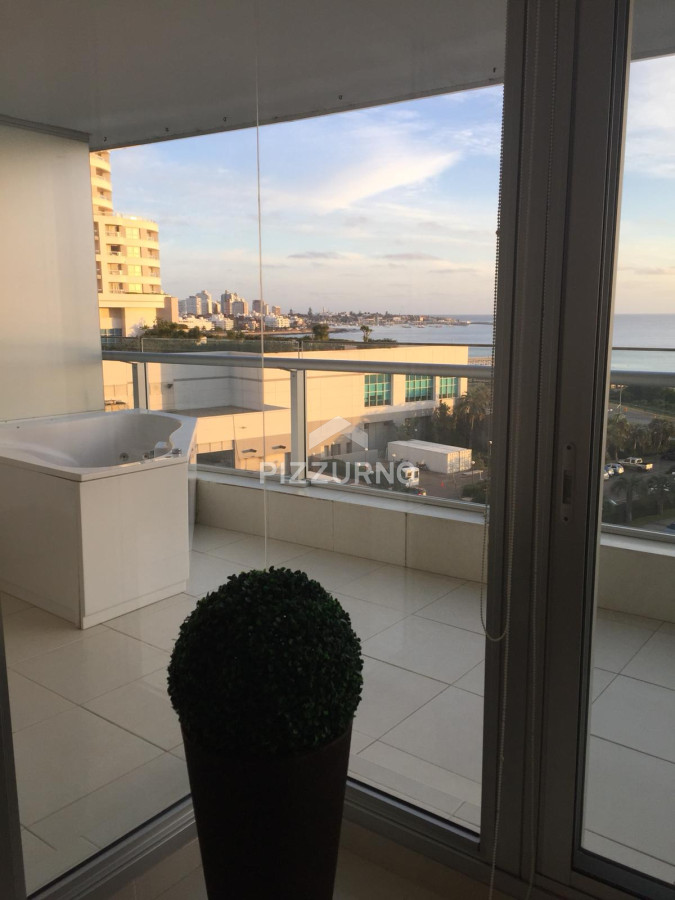 Apartamento Ref.54 - departamento a metros de playa mansa con todos los servicios 