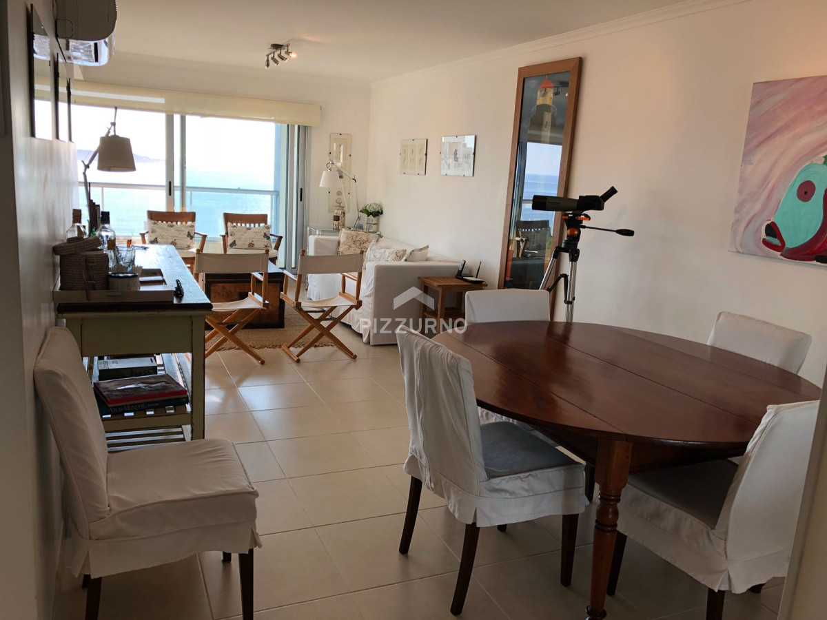Apartamento Ref.109 - Departamento en alquiler con parrillero propio y vista al atardecer