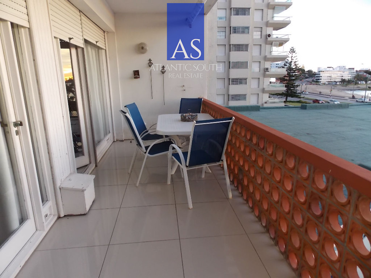 Apartamento ID.4113 - Apartamento 1 dormitorio primera línea de la Mansa Edificio Icónico de Punta del Este