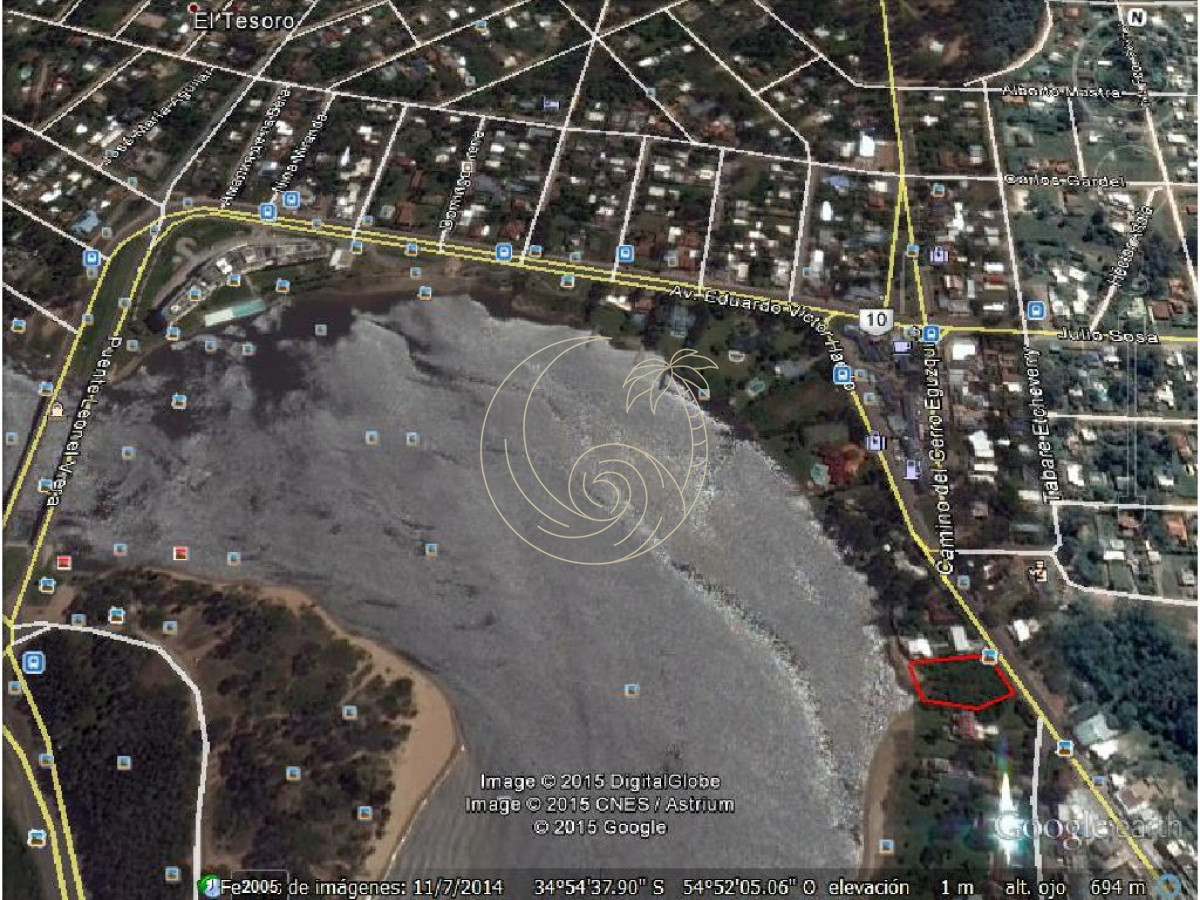 Terreno ID.21092444 - Magnifico lote sobre el Arroyo Maldonado!!!! y ruta 10. La Barra