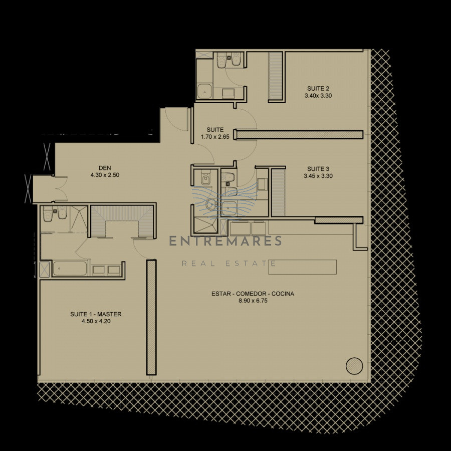 Apartamento ID.246 - BRAVA - EDIFICIO SURFSIDE PUNTA DEL ESTE 