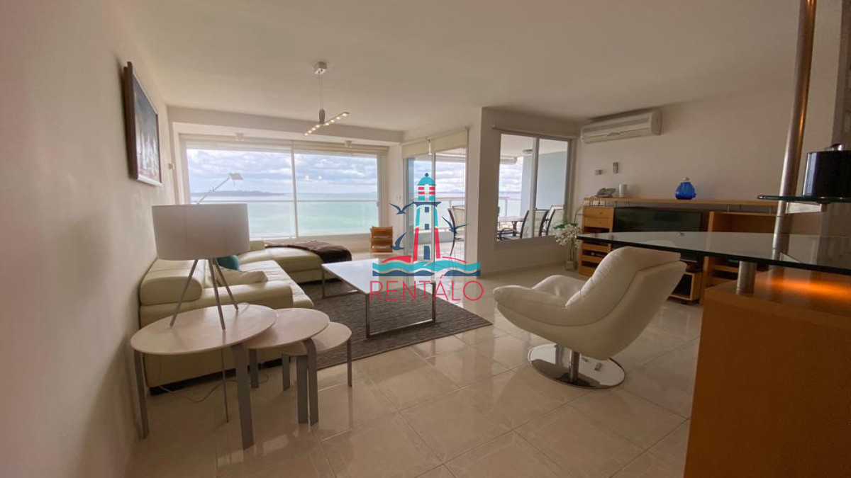 Apartamento ID.65 - Apartamento en venta primera linea vista al mar Punta del este 3 dormitorios