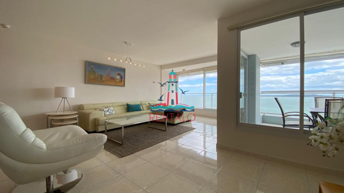 Apartamento ID.65 - Apartamento en venta primera linea vista al mar Punta del este 3 dormitorios