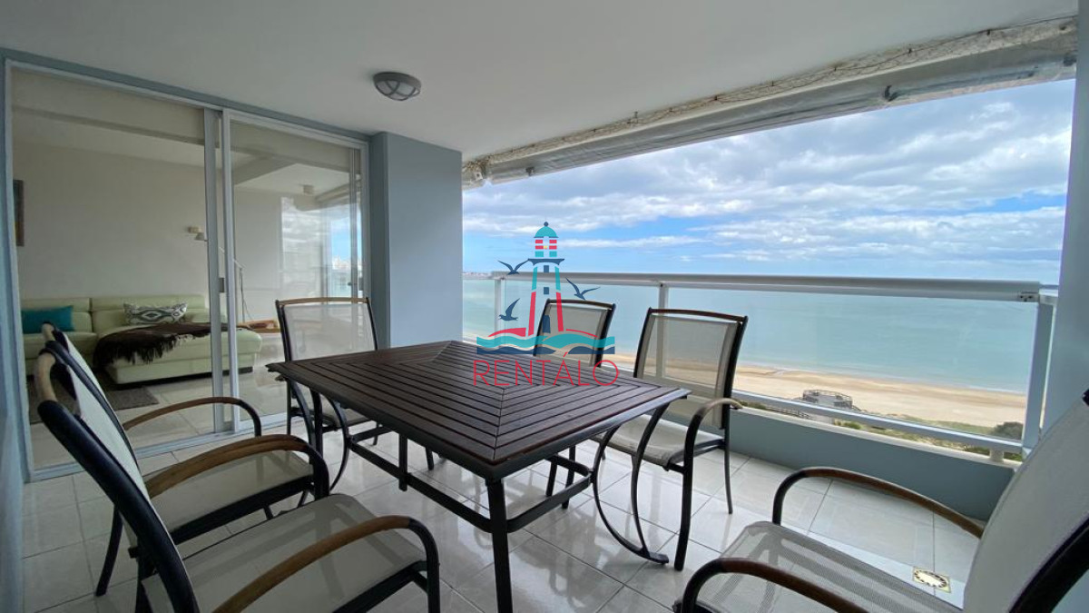 Apartamento ID.65 - Apartamento en venta primera linea vista al mar Punta del este 3 dormitorios