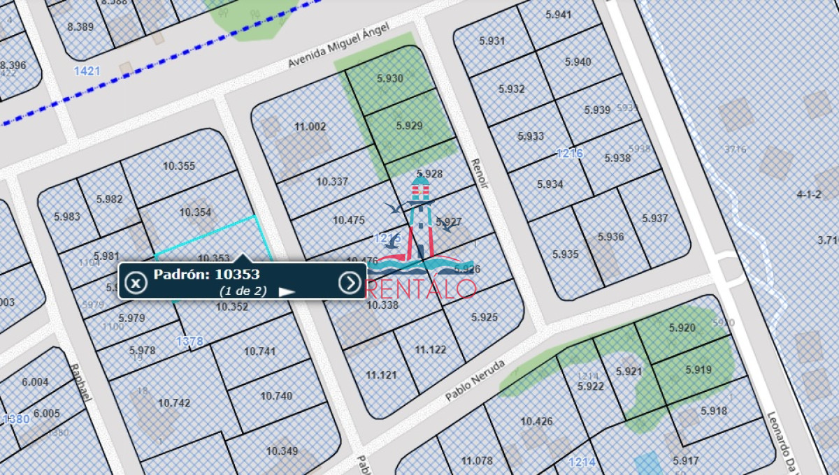 Terreno ID.129 - Terreno en venta Rincon del Indio Punta del este 