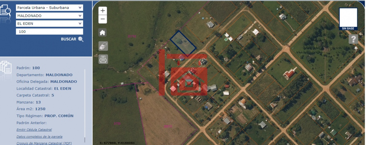 Terreno ID.272 - LOTE EN PUEBLO EDEN  