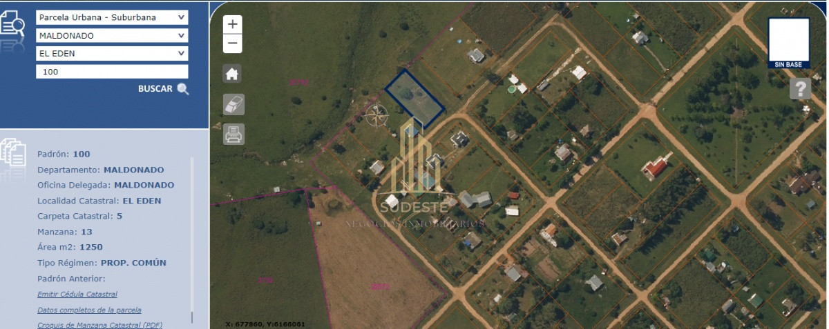 Terreno ID.77 - LOTE EN PUEBLO EDEN  