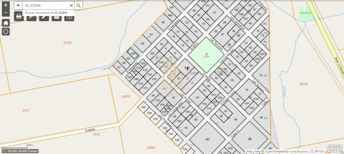 Terreno ID.77 - LOTE EN PUEBLO EDEN  