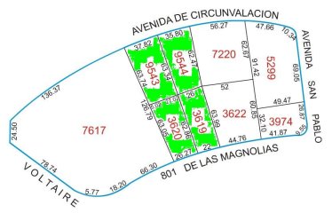 GOLF 2 PADRONES 3359m2