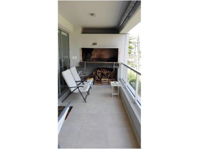 Apartamento en Mansa con parrillero propio