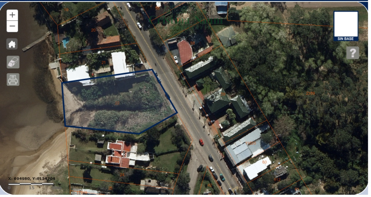 Magnifico lote sobre el Arroyo Maldonado!!!! y ruta 10. La Barra - CNI36550T