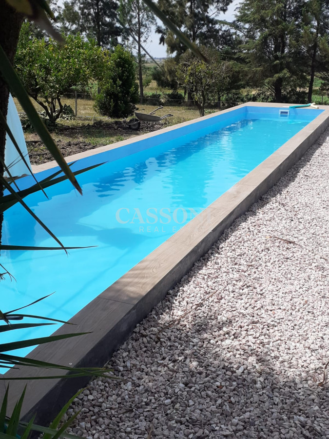 Chacra ID.3582 - Chacra a la Venta en  Uruguay  a 27 km de  Punta del Este, vivienda con piscina climatizada, huerta, frutales