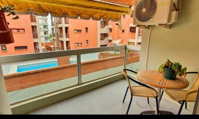 Apartamento en venta en Punta del Este, Península,1 dormitorio, terraza, bajos gastos, reciclado,