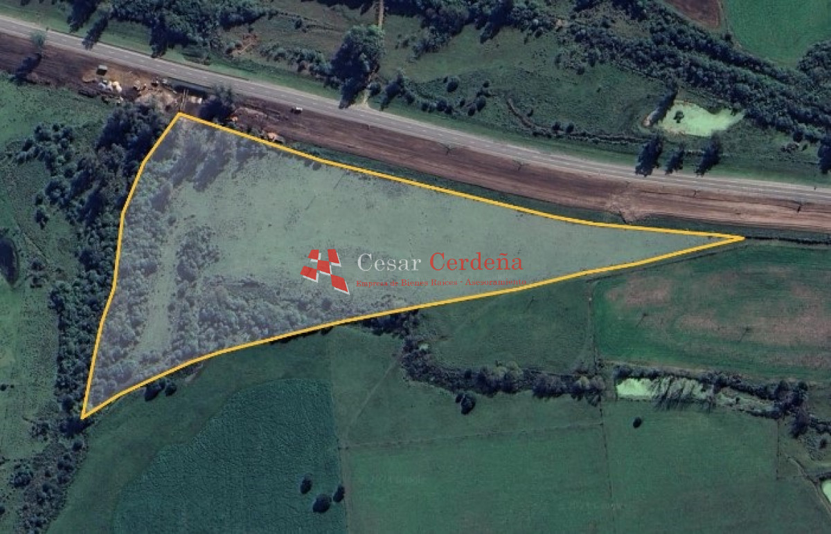 Chacra ID.1891 - Venta de chacra en Ruta 9 y 12 casi 5 hás con costa cañada permanente Muy buen entorno