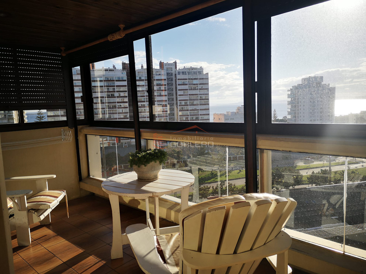 Apartamento en alquiler por temporada Punta del Este - playa Brava 2 dormitorios - GOR26219A