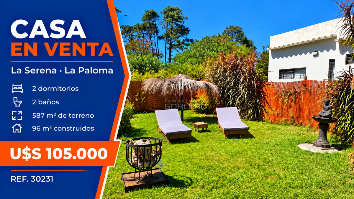 Casa en la Paloma, La Serena - GOR30231C