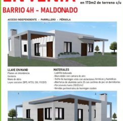 Casa PH en Maldonado, Barrio 4H