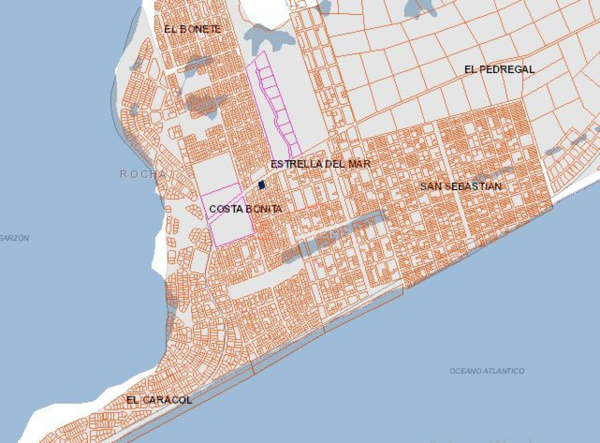 Venta de Terreno en Costa Bonita, Rocha a pocos de José Ignacio
