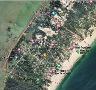Terrenos en Rocha, Punta Rubia a 100 metros del mar
