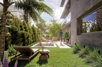 Venta de apartamento 2 dormitorios, pozo, playa Brava, Punta del Este