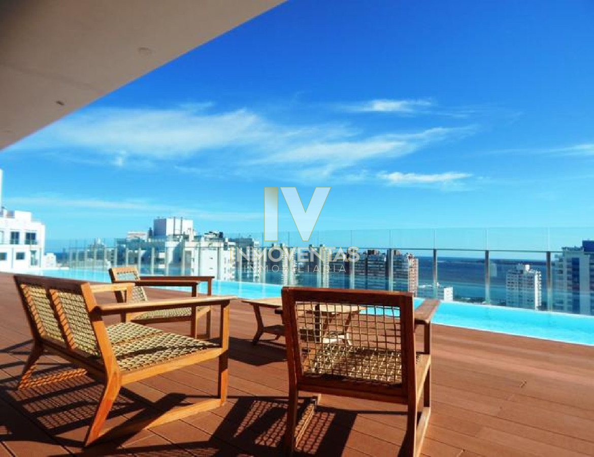 Apartamento ID.4672 - Apartamento de dos dormitorios en suite en Venta en Edificio Onix, Playa Brava