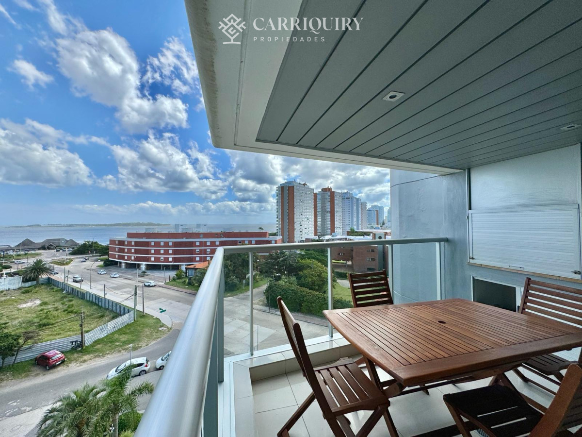 Apartamento ID.8116 - Miami Boulevard de dos dormitorio en Venta, Apartamento frente al mar en playa mansa