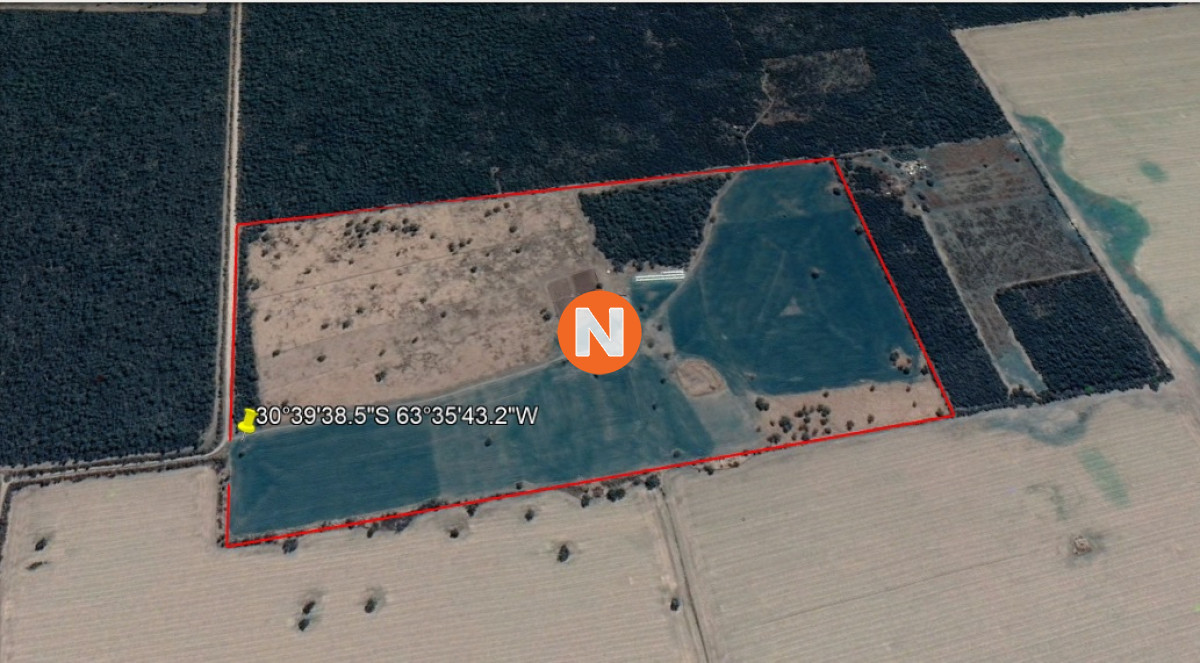 Venta de Campo Agrícola en Córdoba con 40 hectáreas sembradas  - NLV216161P