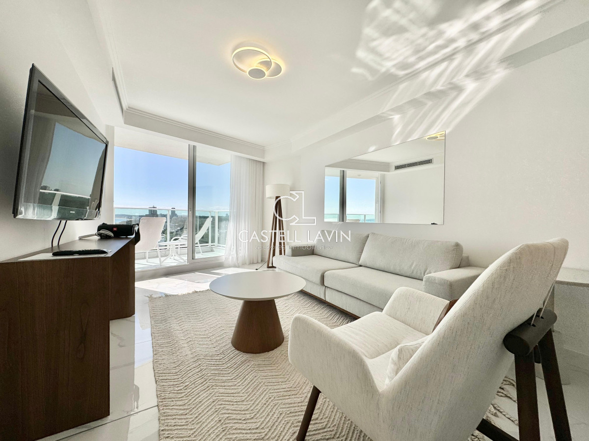 Apartamento ID.29 - Paramount Tower de dos dormitorios frente al mar en Venta, Playa Mansa Punta del este