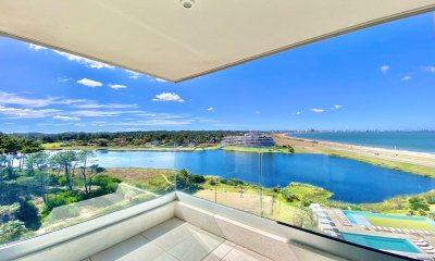 VENTA DE APARTAMENTO DE 3 DORMITORIOS A ESTRENAR EN EDIFICIO POSEIDON LAGUNA PUNTA DEL ESTE