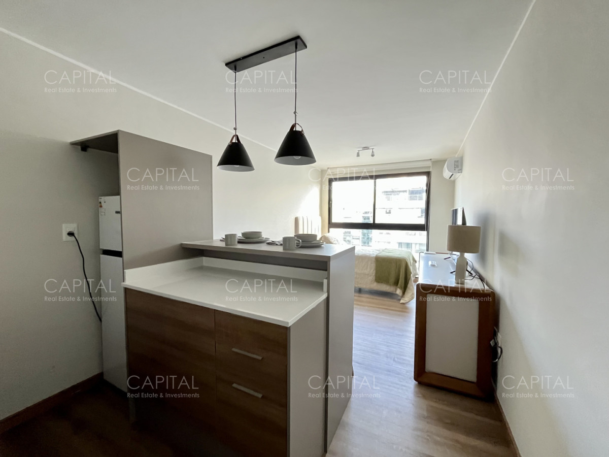 Apartamento Monoambiente amueblado Pocitos - CCP38948A