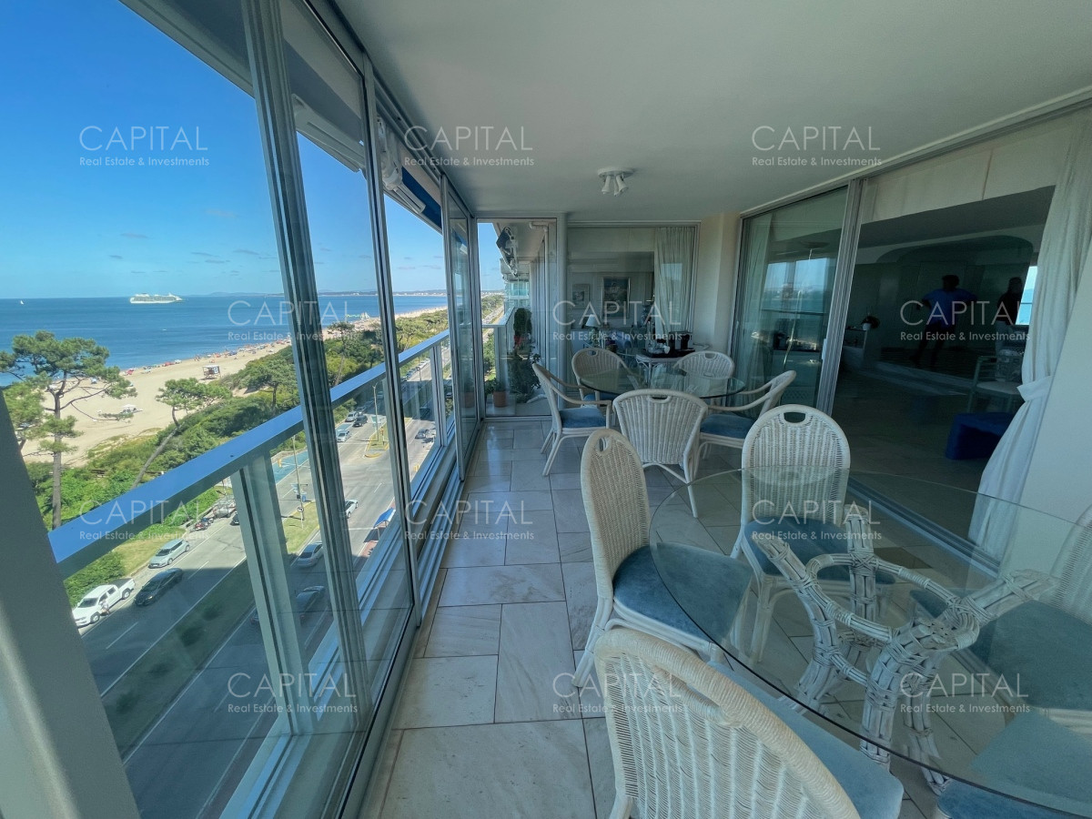 Apartamento ID.36605 - Excepcional semipiso Torre de Categoria frente a Playa Mansa