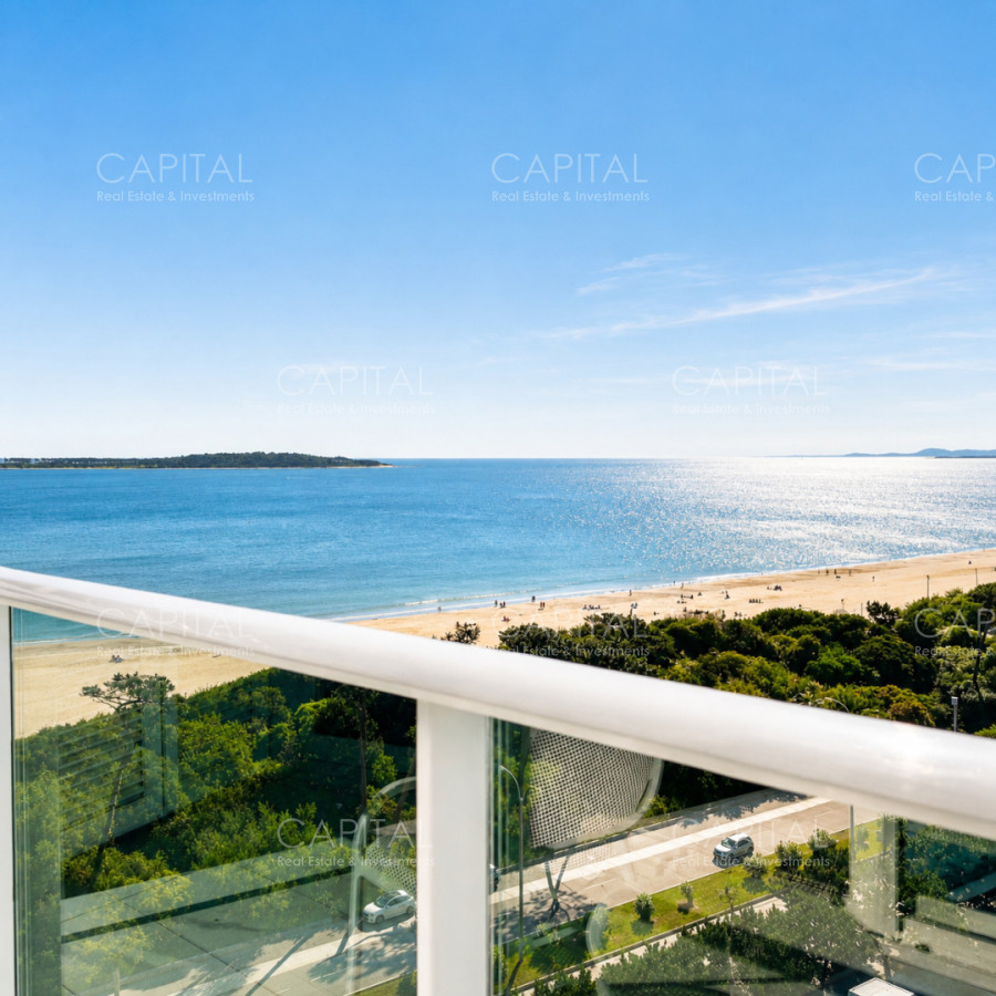 Apartamento ID.37058 - Paramount Tower de dos dormitorios frente al mar en Venta Playa Mansa Punta del este