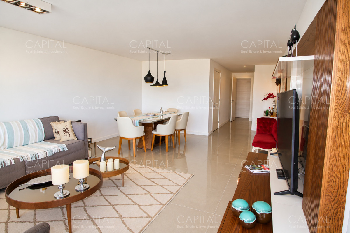 Apartamento ID.38831 - Departamento en venta 3 dormitorios en Torre One a 100 mts de Playa Brava
