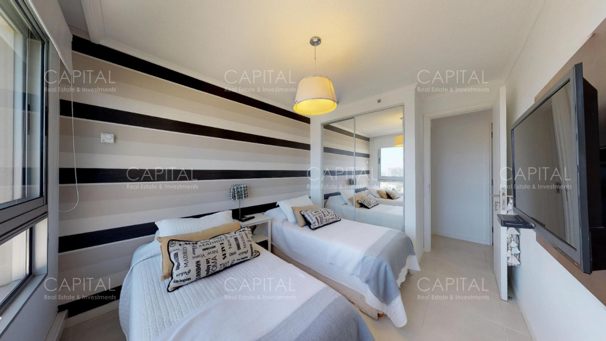 Apartamento ID.27416 - Apartamento dos dormitorios Ocean Drive Punta del Este, Mirando el Mar