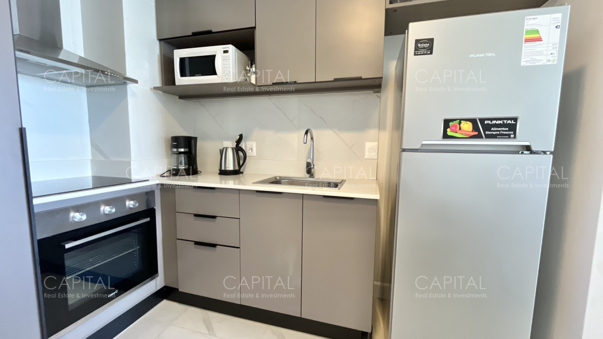 Apartamento ID.34329 - Apartamento de un dormitorio y medio en alquiler temporal, frente al mar en playa mansa.