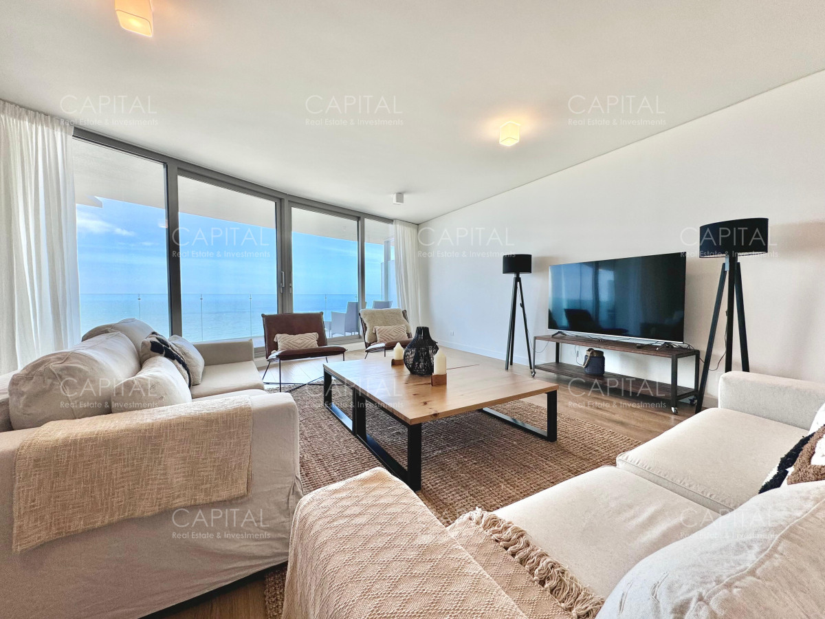 Apartamento ID.34282 - Trump Tower en Venta Apartamento primera linea de tres dormitorios en Playa Brava,Punta del Este  