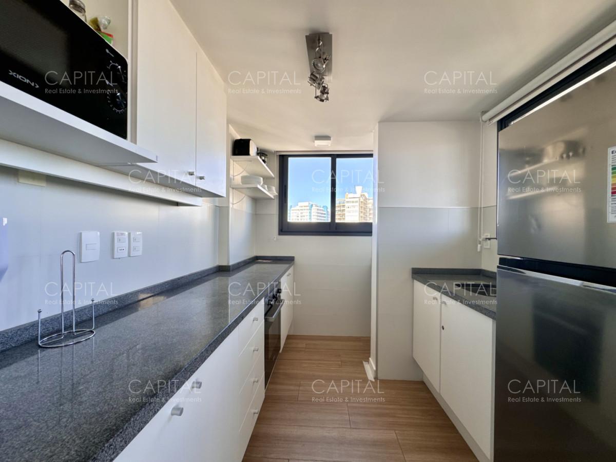 Apartamento ID.39838 - Apartamento en venta de dos dormitorios con vista al Mar, Playa Brava, Punta del Este.