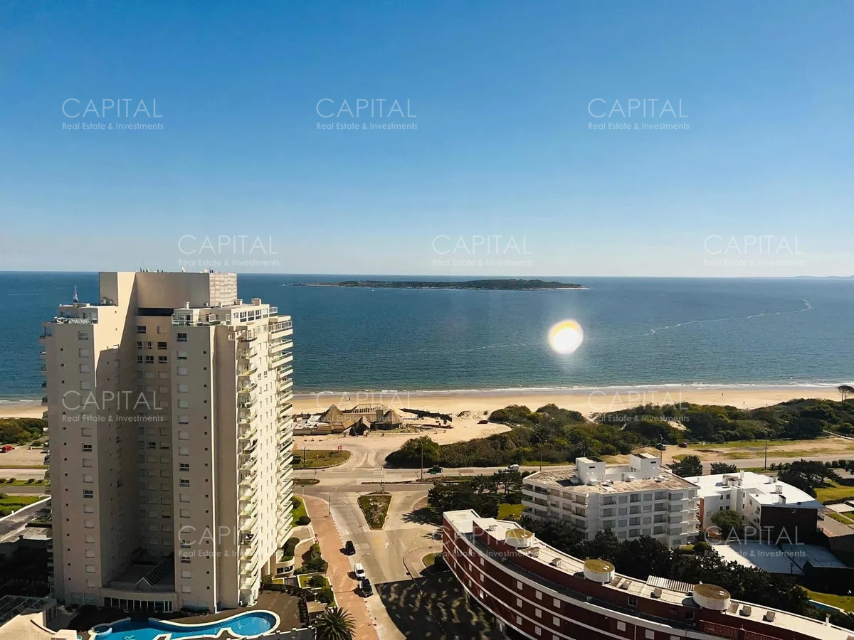 Apartamento ID.33479 - Apartamento en Miami Boulevard de dos dormitorios en venta, Punta del Este, Playa Mansa