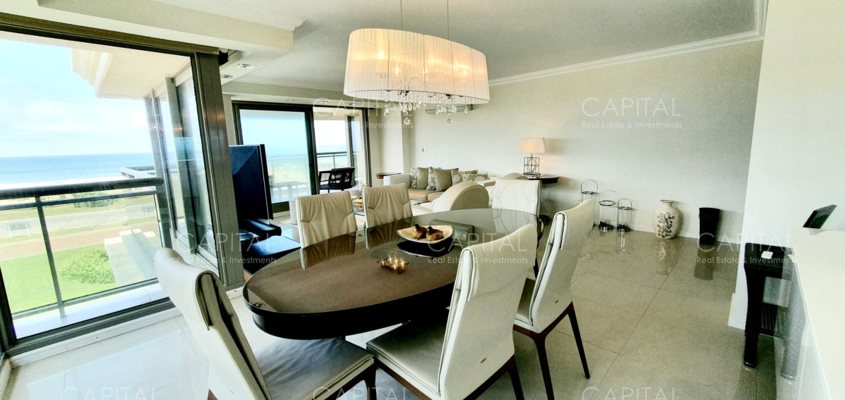 Apartamento ID.32278 - Venta departamento frente al mar tres dormitorios mas dependencia Playa Brava Punta del Este
