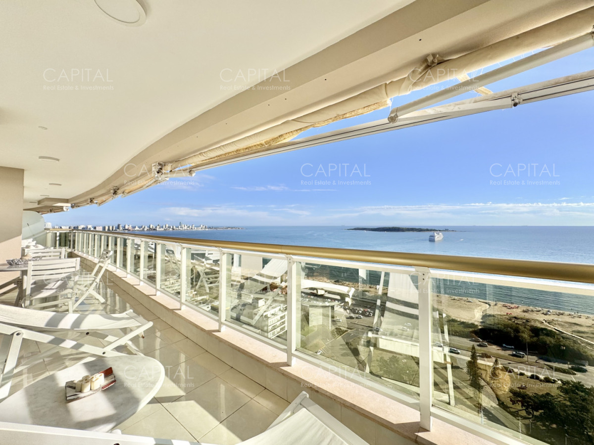 Apartamento ID.39811 - Apartamento Unificado en venta, Torre Le Jardin, Playa Mansa, Punta del Este.
