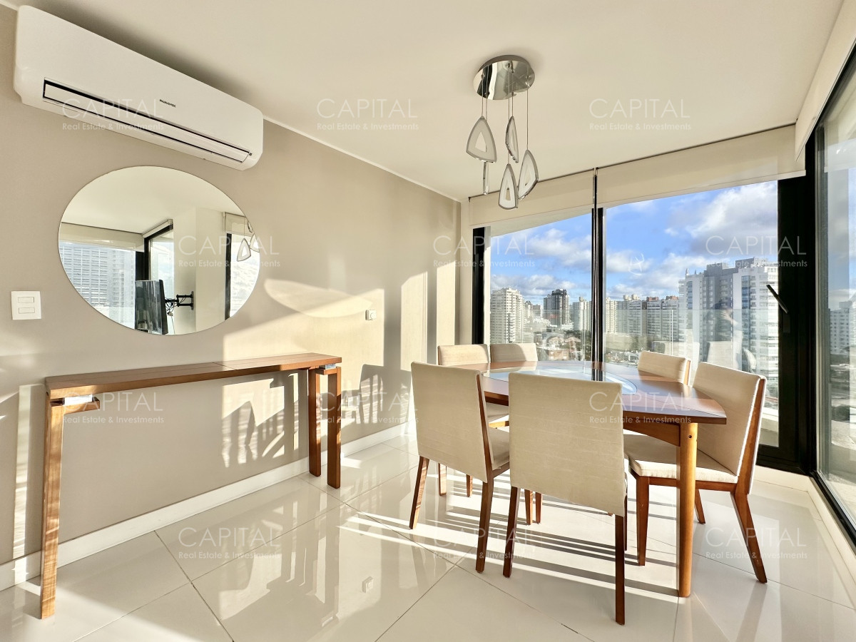 Apartamento ID.32038 - Art Tower en venta de tres dormitorios, Punta del Este.