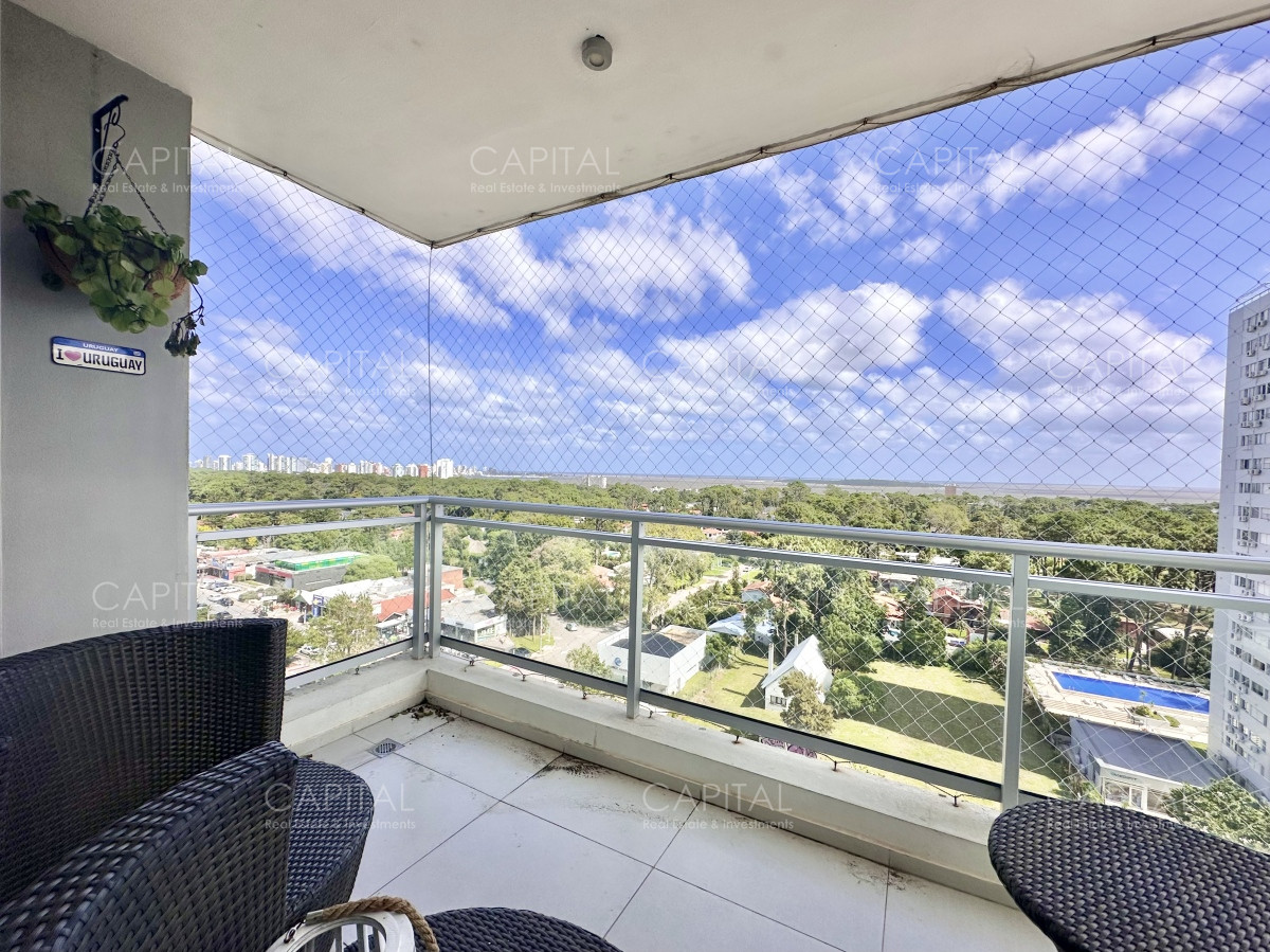 Apartamento ID.36037 - Apartamento de dos dormtiorios en alquiler anual, Roosevelt, Punta del Este.